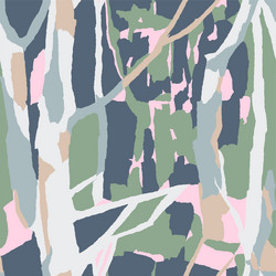Forest Pattern - Abstract Tree vector image