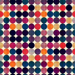 Seamless Circles Pattern Background vector image