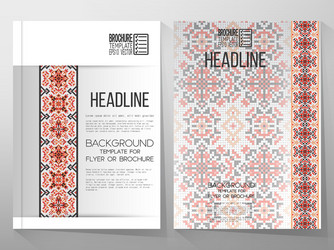 business templates brochure flyer vector