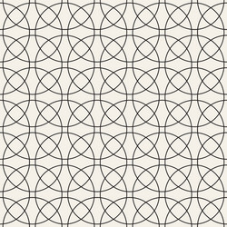 seamless pattern repeating geometric elements vector image