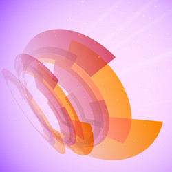 abstract background in techno style vector image
