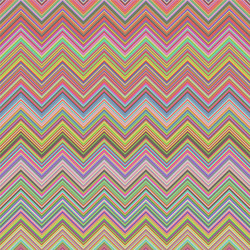 Colorful zigzag stripe pattern background design vector