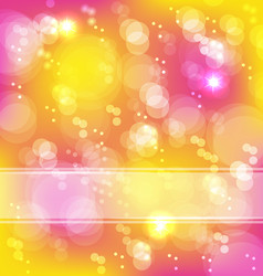 abstract background with bokeh effect vector image