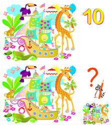 logic puzzle game for children and adults need vector image