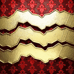 Background with gold vector