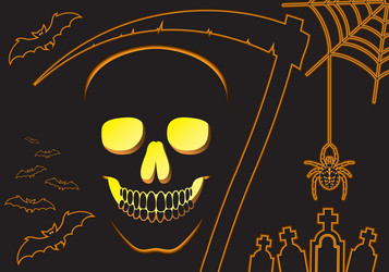 Background halloween vector