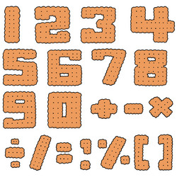Set of cracker number vector