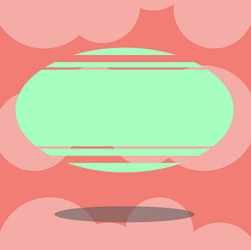 Design business empty template isolated minimalist vector