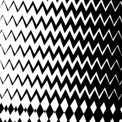 Geometric simple zigzag print wave pattern vector