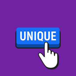 hand mouse cursor clicks the unique button vector image