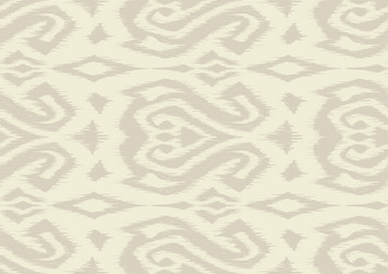 Ikat geometric folklore pattern vector