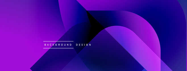 abstract gradient shapes overlap creating dynamic vector image