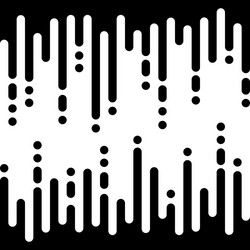 Abstract Halftone Lines Pattern vector image
