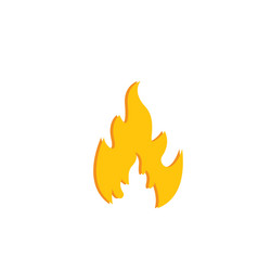 Fire flame background design Royalty Free Vector Image