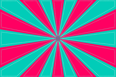 Blue sunburst pattern background ray radial star Vector Image
