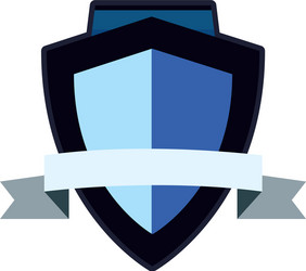 emblem badge empty template vector image