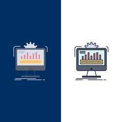 dashboard admin monitor monitoring processing vector image