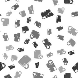 set cloud storage text document folder add new vector image