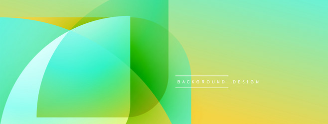 abstract gradients overlap creating dynamic vector image