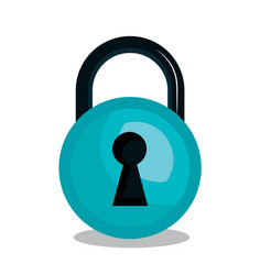 Warning secure password system graphic vector