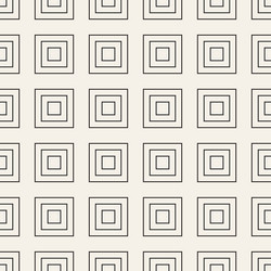 seamless pattern repeating geometric elements vector image