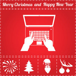 programming and coding development icon vector image