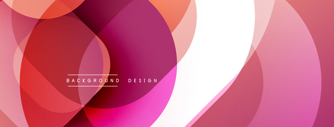 abstract background with layered translucent vector image