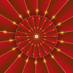 Abstract background with red triangles vector