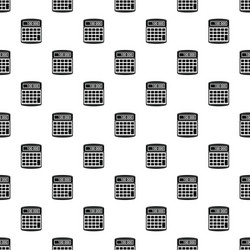calculator pattern simple style vector image