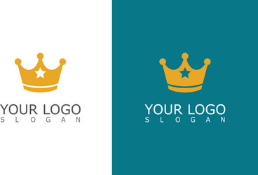 Crown letter m logo Royalty Free Vector Image - VectorStock