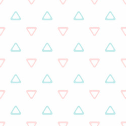 seamless pattern with repeating outlines vector image