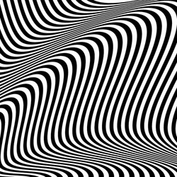 Dynamic lines abstract pattern with great vector