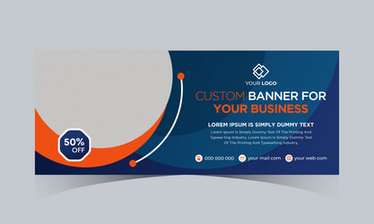 abstract banner design web template gradient vector image