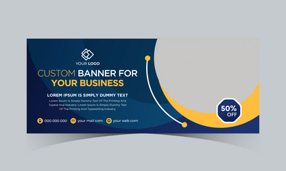 abstract banner design web template gradient vector image