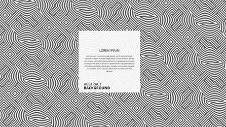 abstract diagonal circular square lines pattern vector image