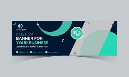 abstract banner design web template gradient vector image