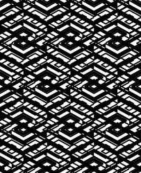 geometric seamless pattern with parallel lines vector image