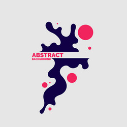 abstract background with dynamic linear waves vector image