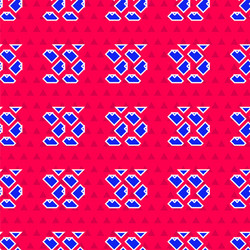 Blue data stream icon isolated seamless pattern vector