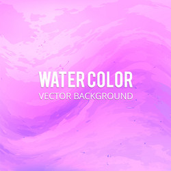 abstract watercolor splash pink drop Vector Image
