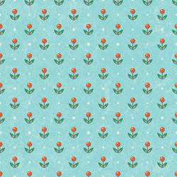 floral baby wallpaper eps10 vector