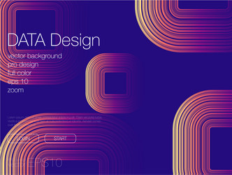 abstract blend background template for web site vector image