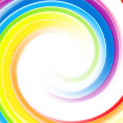 Abstract rainbow gradient mesh multicolored vector