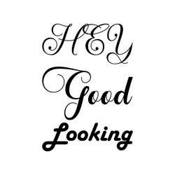 Eat well feel good black letter quote Royalty Free Vector