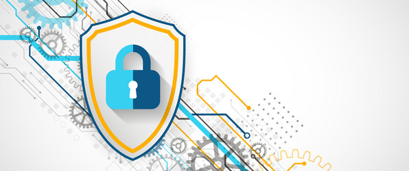 Cybersecurity Protection System Vector Image