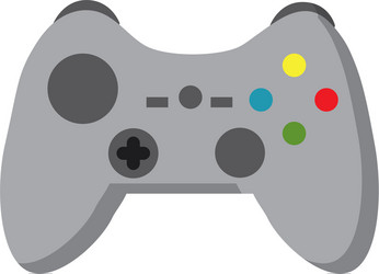 video game console joystick control buttons vector