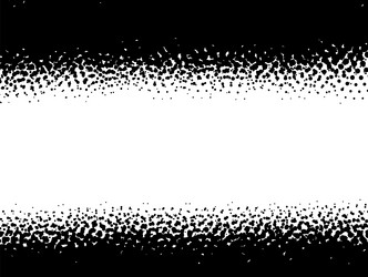 Black isolated halftone comic effect background Vector Image