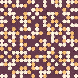 seamless color pattern with small circles or dots vector image