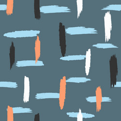 seamless pattern with repeated lines drawn vector image