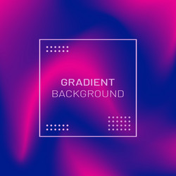 template with abstract gradient shapes vector image